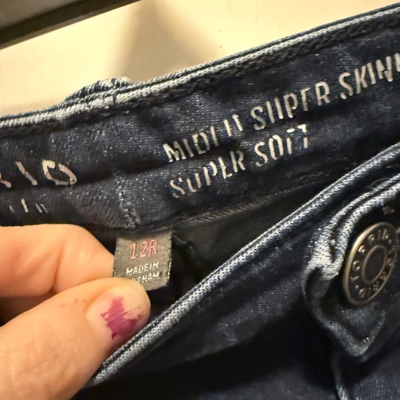 Torrid Midfit Women's Blue Skinny Jeans - Picture 3 of 8